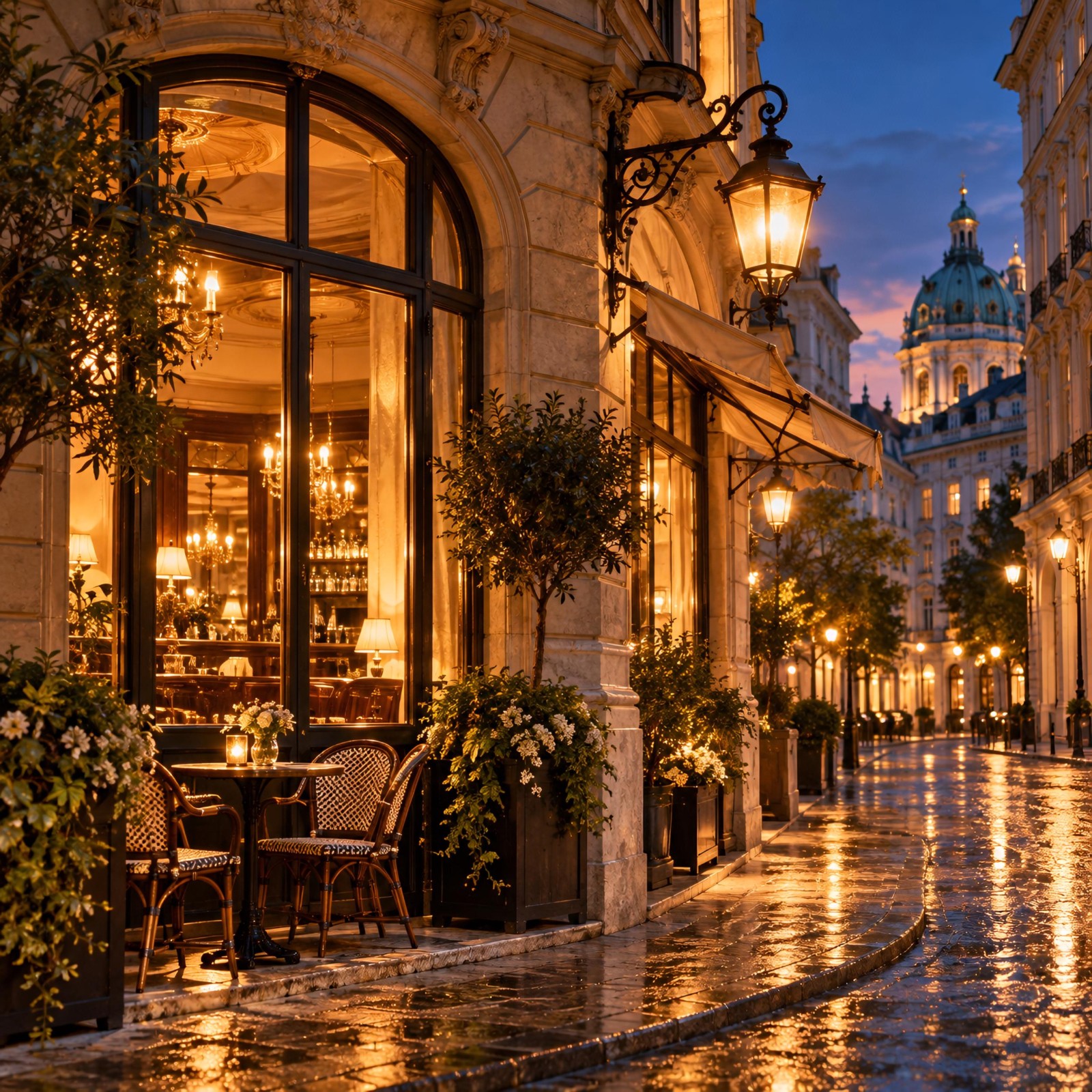 Evening in Vienna cover artwork