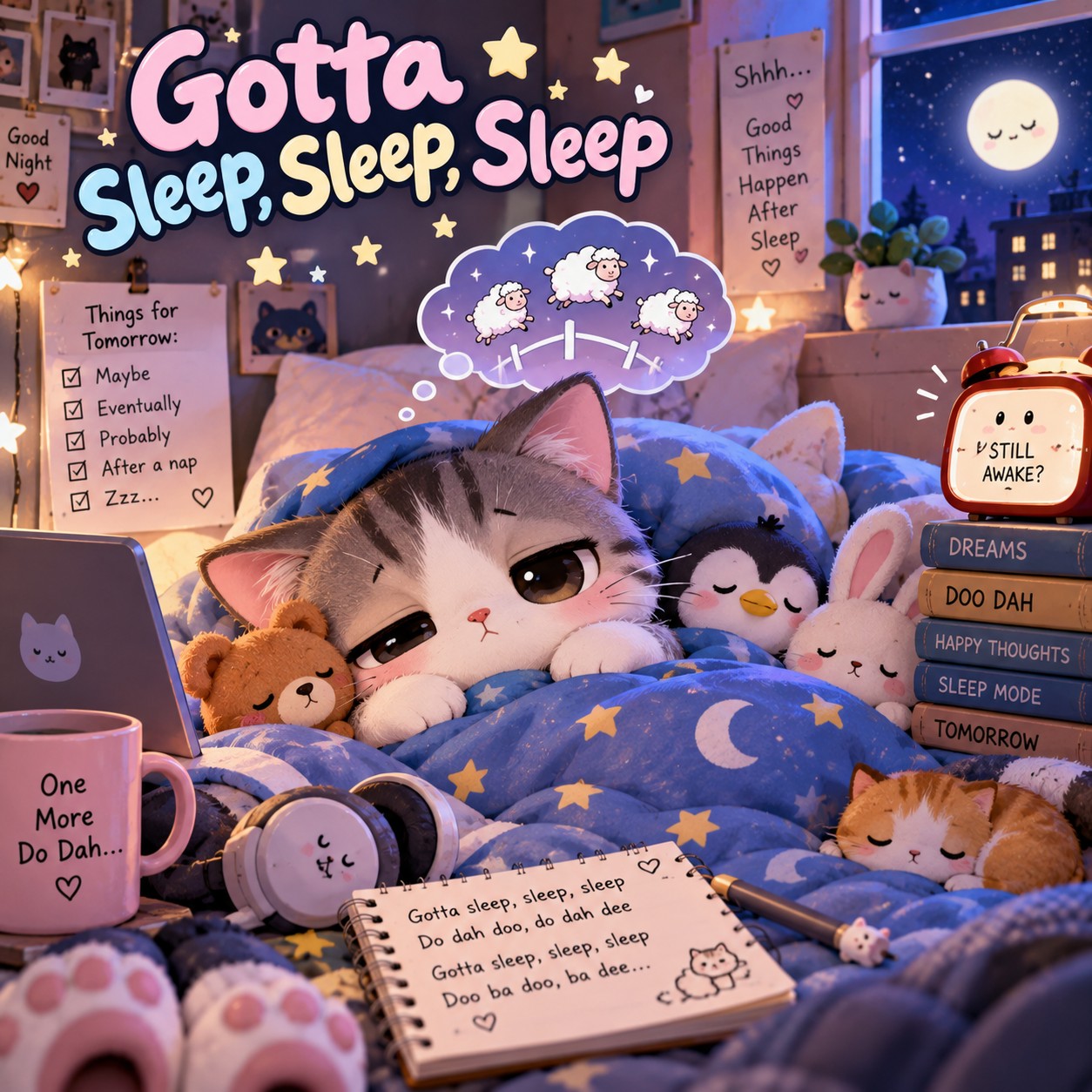 Gotta Sleep Sleep Sleep cover artwork